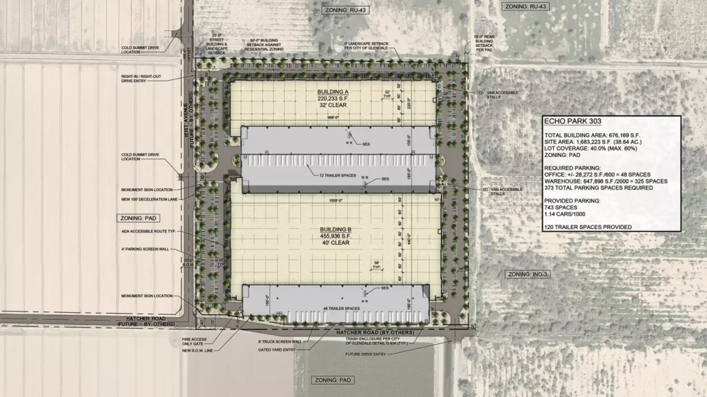 Echo Park 303 Site Plan