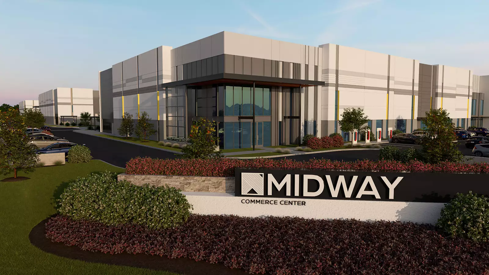 Midway Commerce Center artist rendering